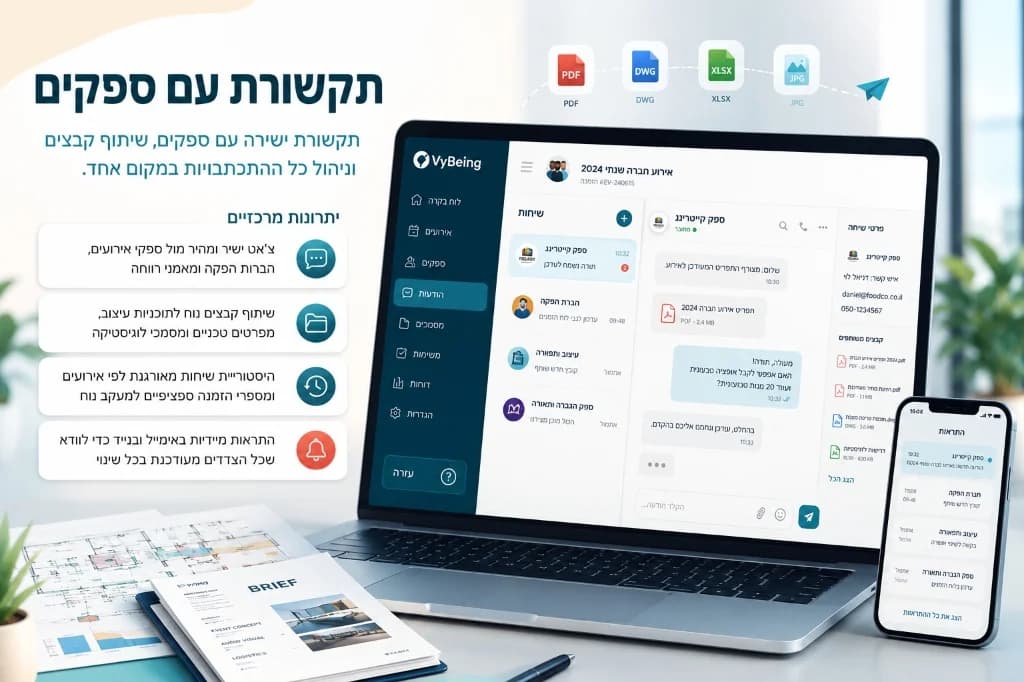 תקשורת ספקים
